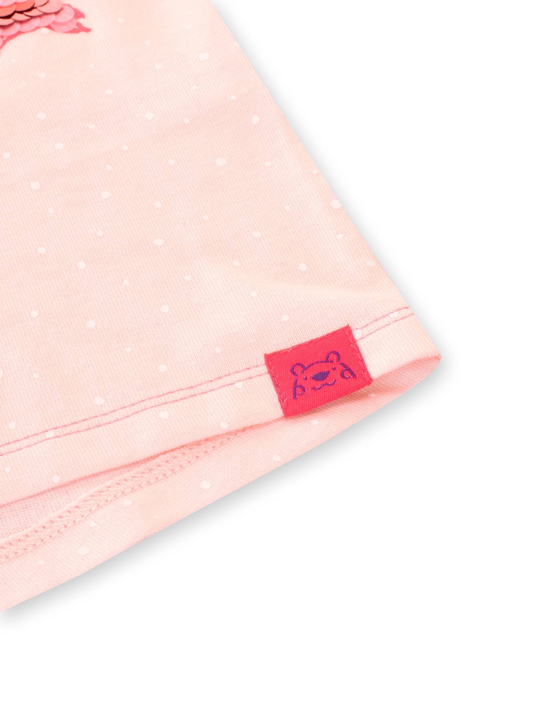 Harry Bear T-shirt met flamingo-pailletten