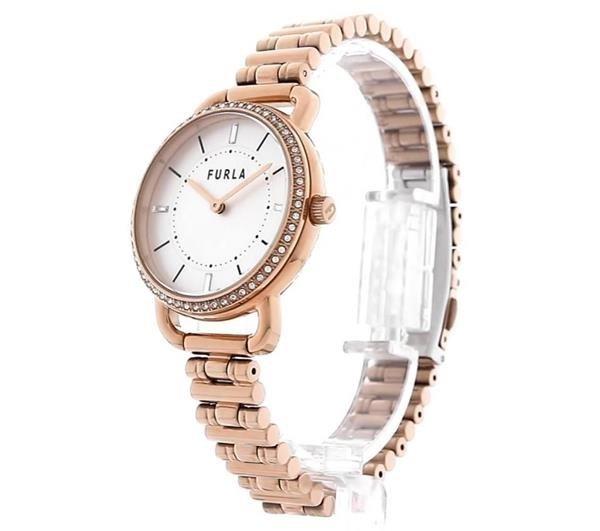 Furla Ladies Furla New Sleek Rose Watch WW00021015L3