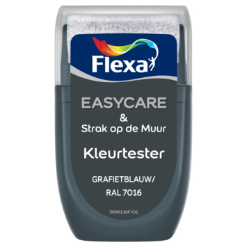 Flexa Strak op de muur Kleurtester Grafietblauw/RAL7016 mat 30ml