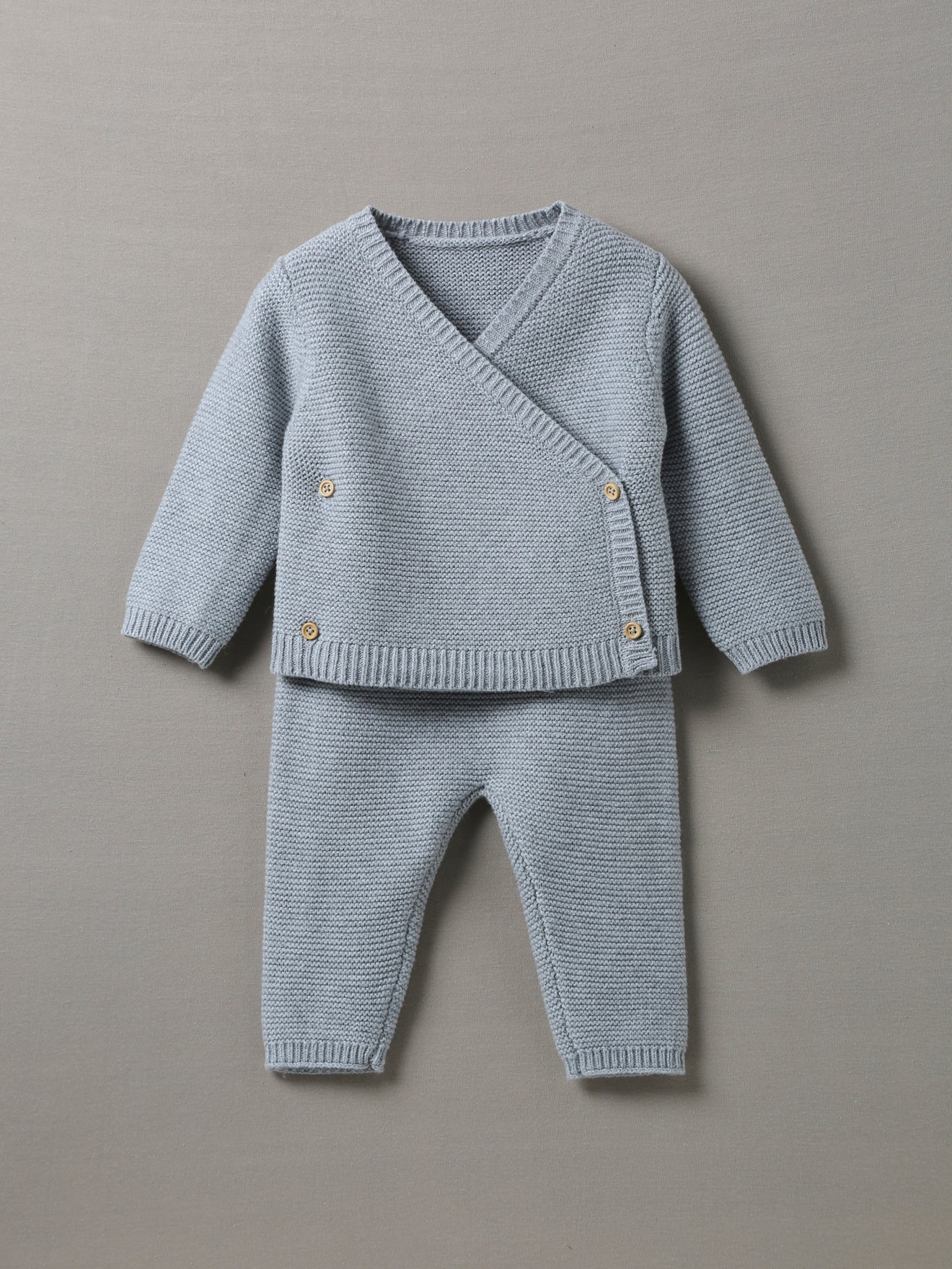 Ensemble Bébé laine et coton biologique