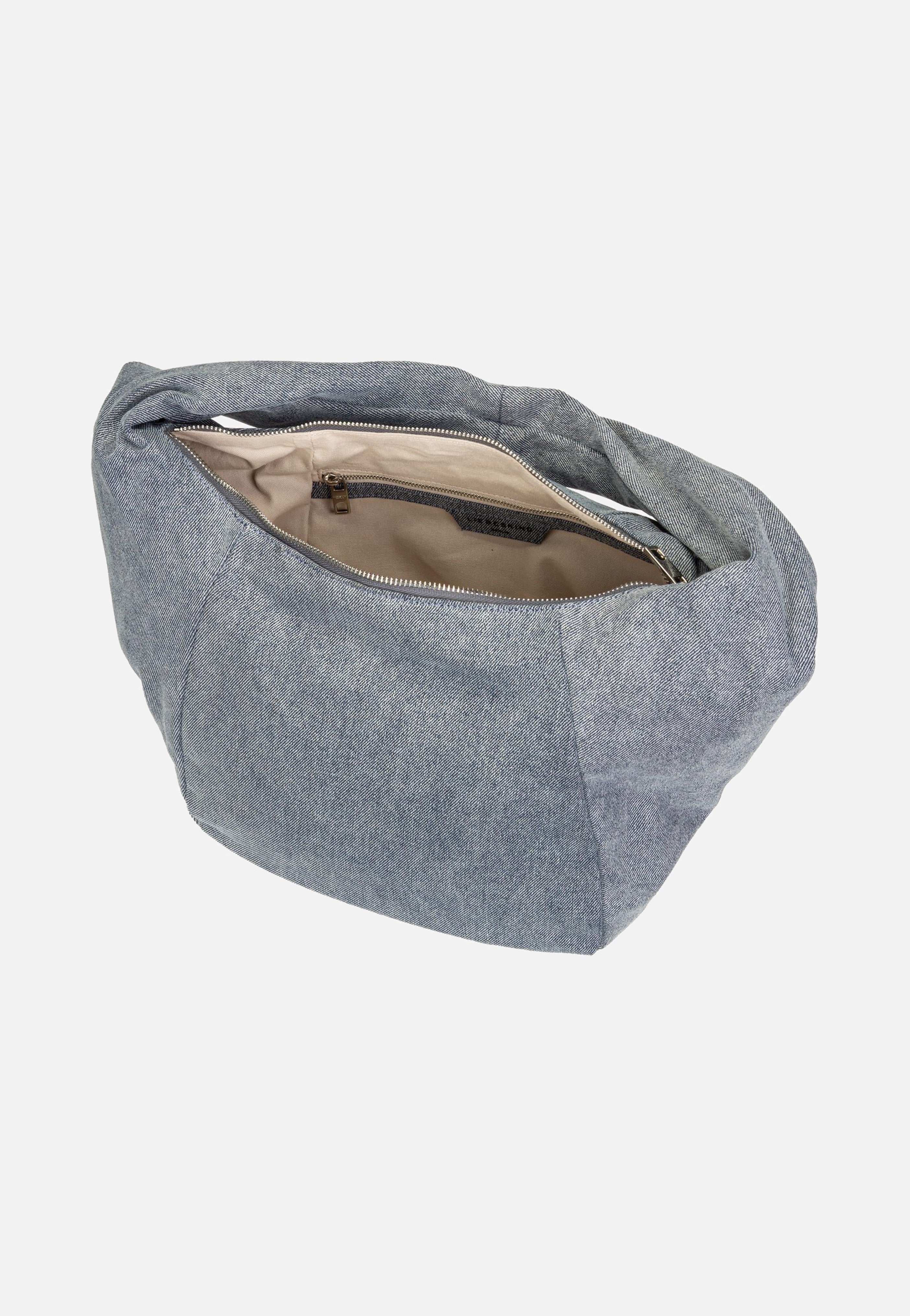 Farrah Hobo M Denim Blue Denim - Hobo Bag