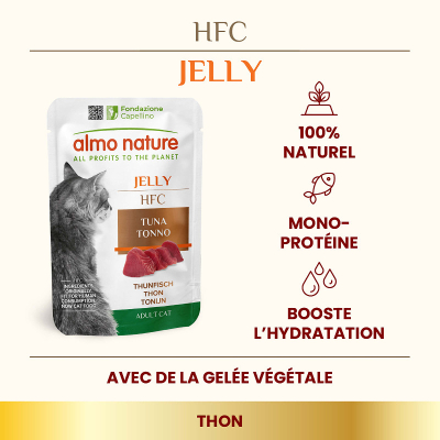 Almo Nature HFC Jelly Thunfisch Adult Beutel 55g