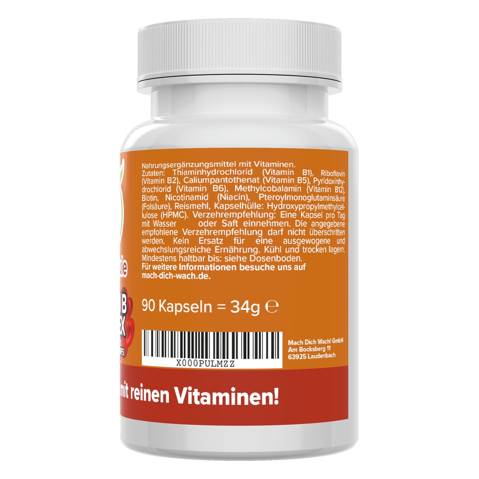 Vitamin B Komplex Kapseln - Vitamineule®