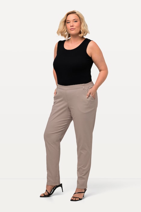 Chino Rena, teilelastischer Bund, konisches Bein