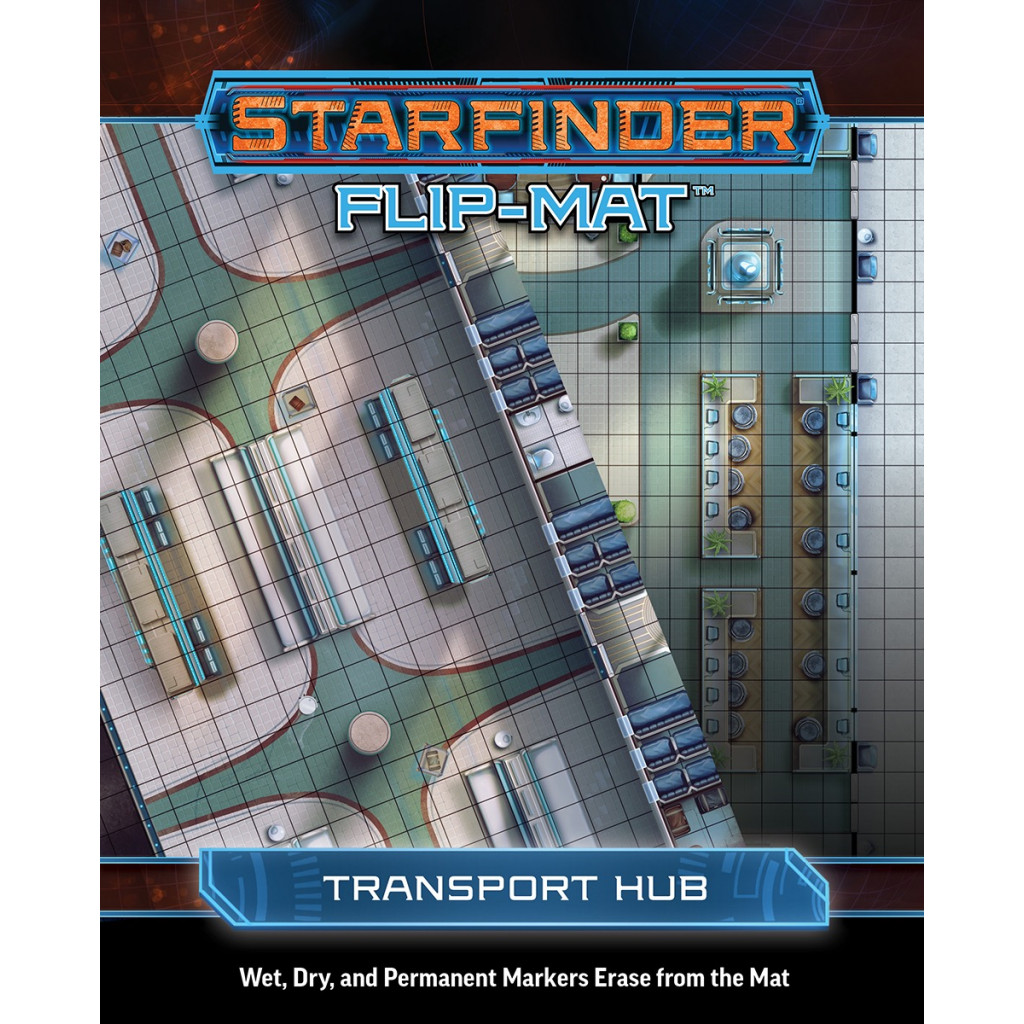 Starfinder Flip-Mat: Transport Hub