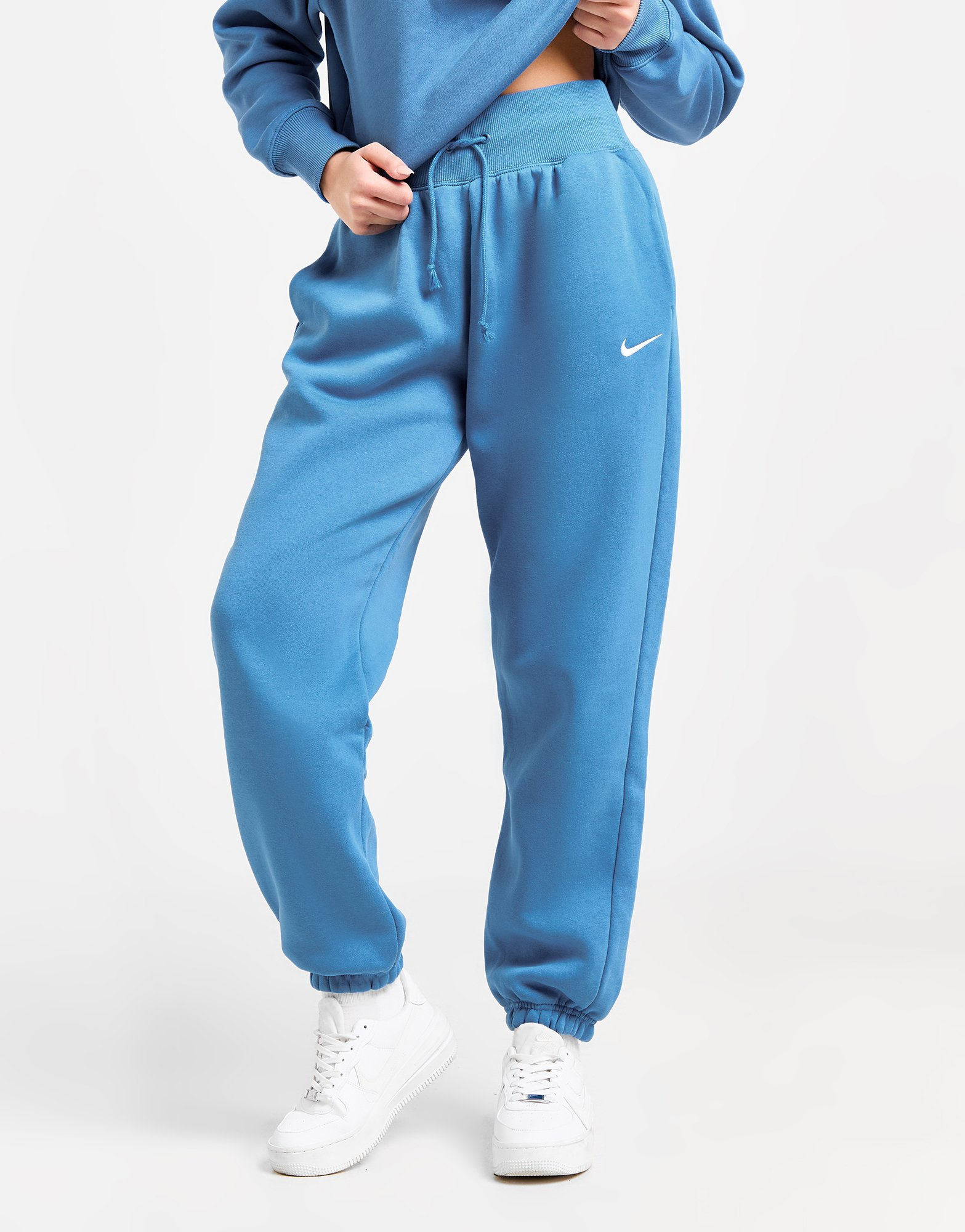 Nike Pantalon de jogging oversize à taille haute pour Femme Sportswear Phoenix Fleece