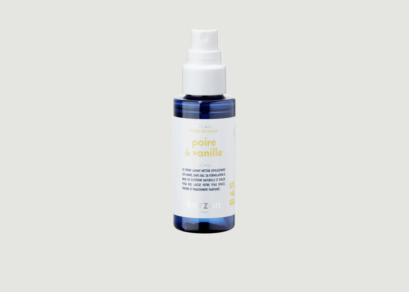 Spray lavant pour mains Poire & Vanille 50ml Kerzon