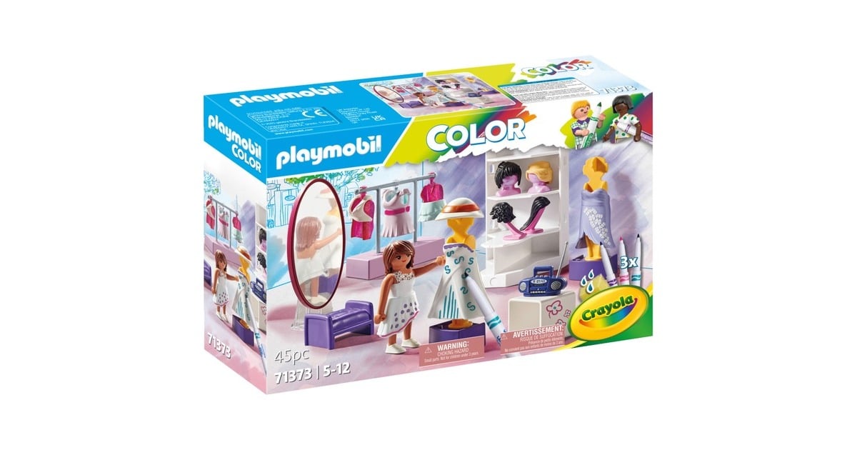 PLAYMOBILColor - Modeontwerpset Constructiespeelgoed  (71373)