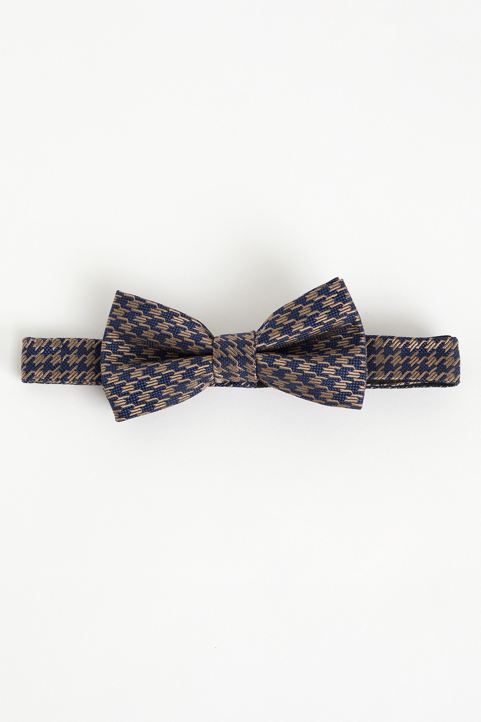 vlinderdas met dessin WE Fashion Blauw