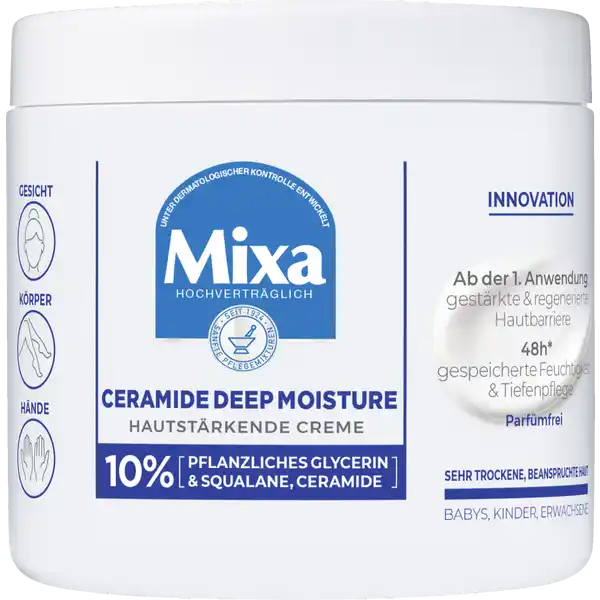 Pflegecreme Ceramide Sehr Trockene & Beanspruchte Haut