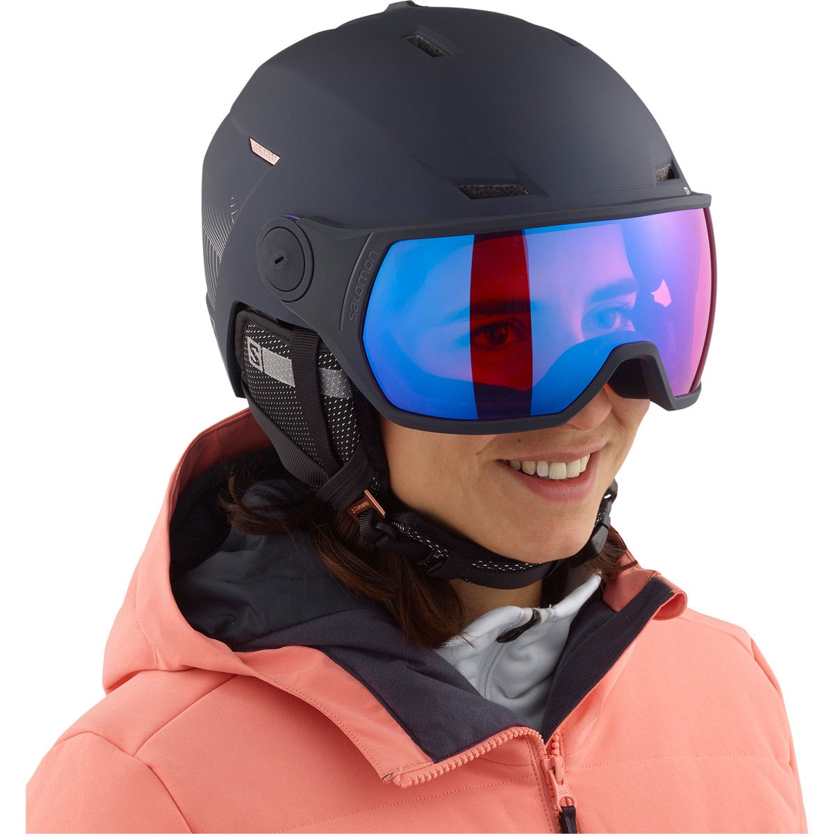 Salomon Icon LT Visor Skihjelm Dame