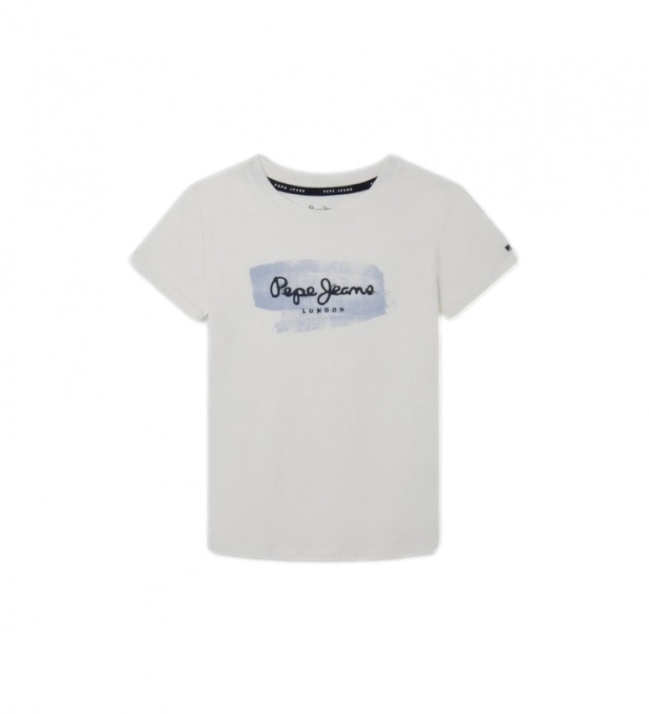 Camiseta branca Pepe Jeans Seth