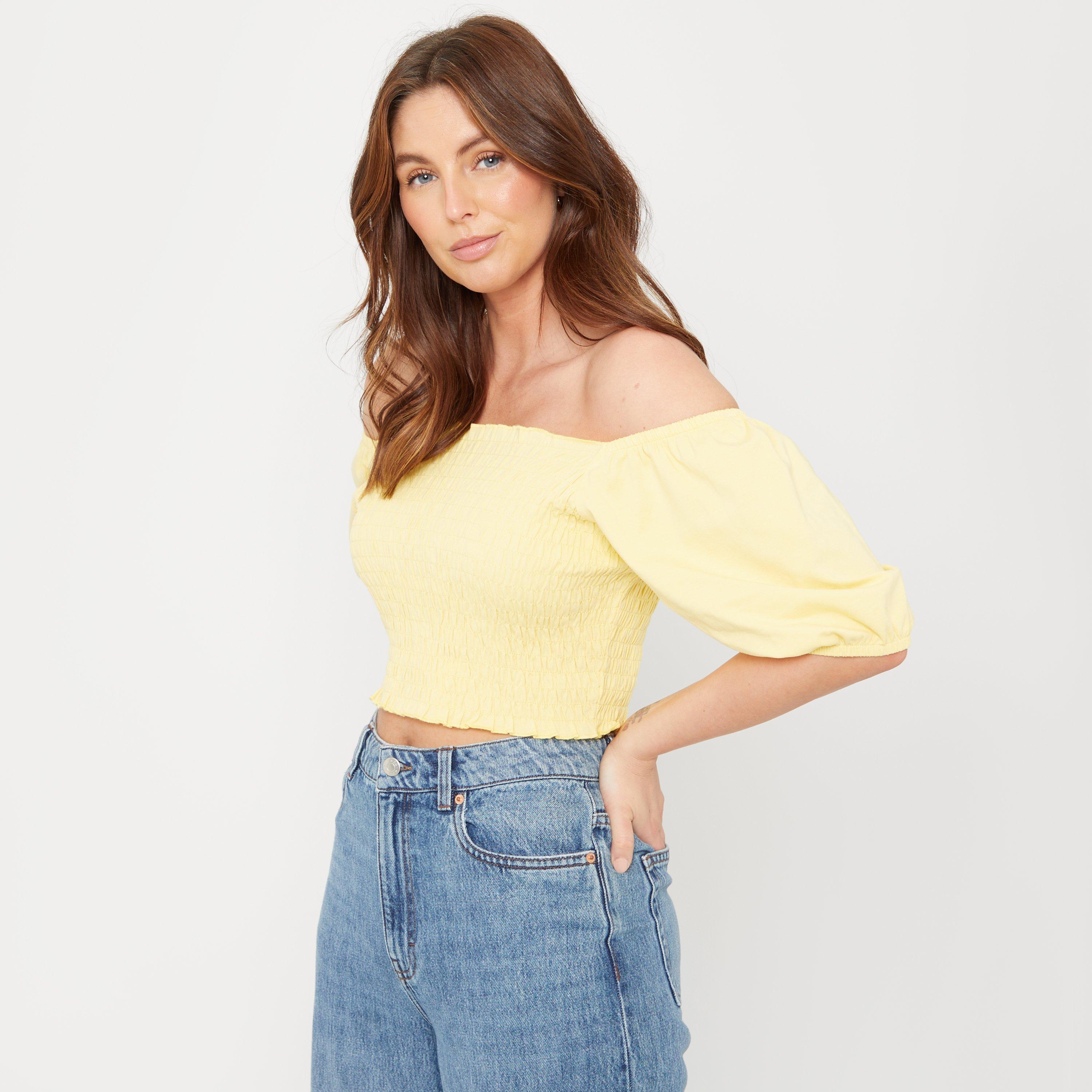 Be You BY Puff Sleeve Top Womens