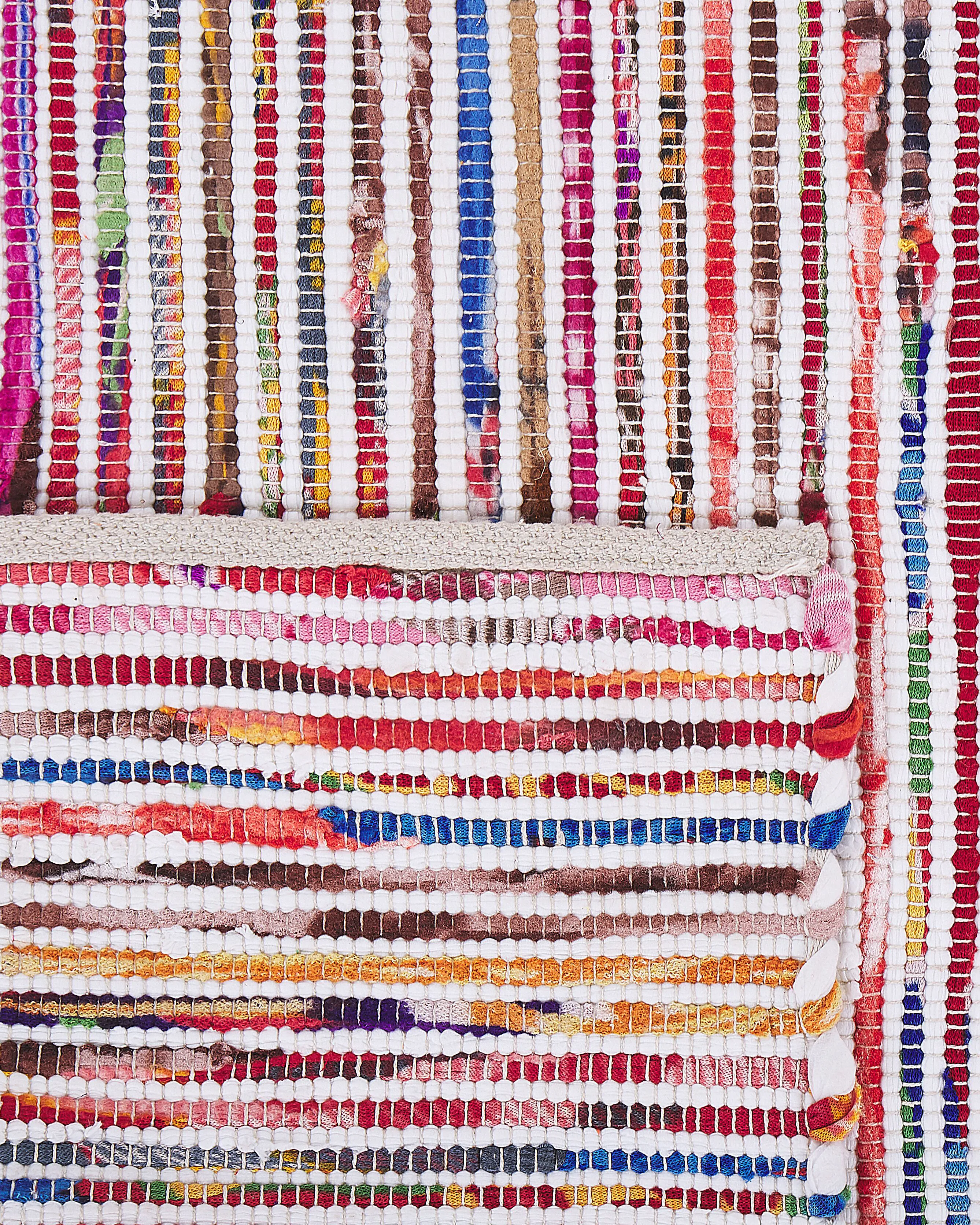 Vloerkleed BARTIN Wit 160 x 230 cm