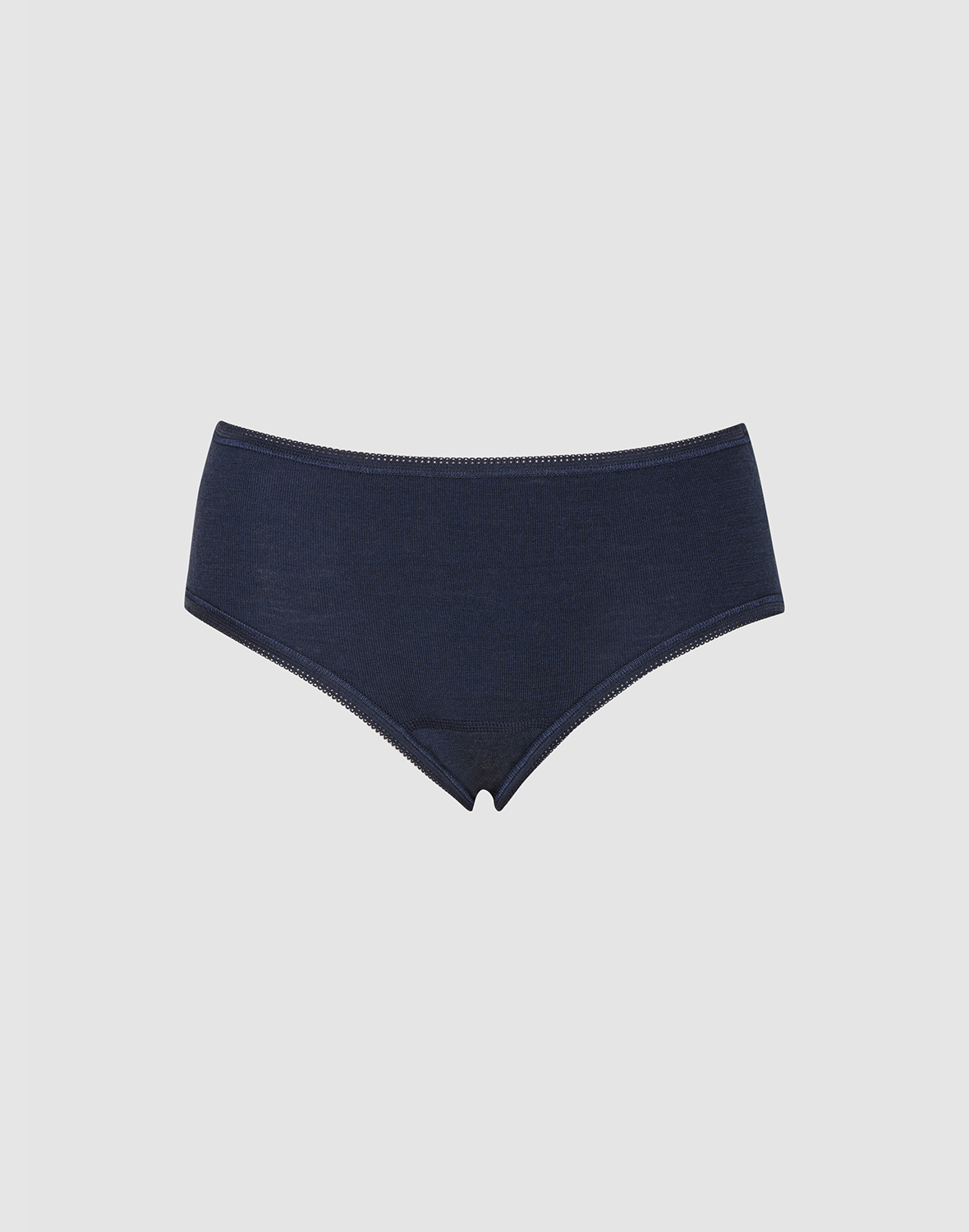 Midi-slips van merinowol voor dames
