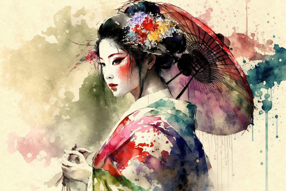 Akustikbild ASIA SPLASH 80x120cm, 7kg