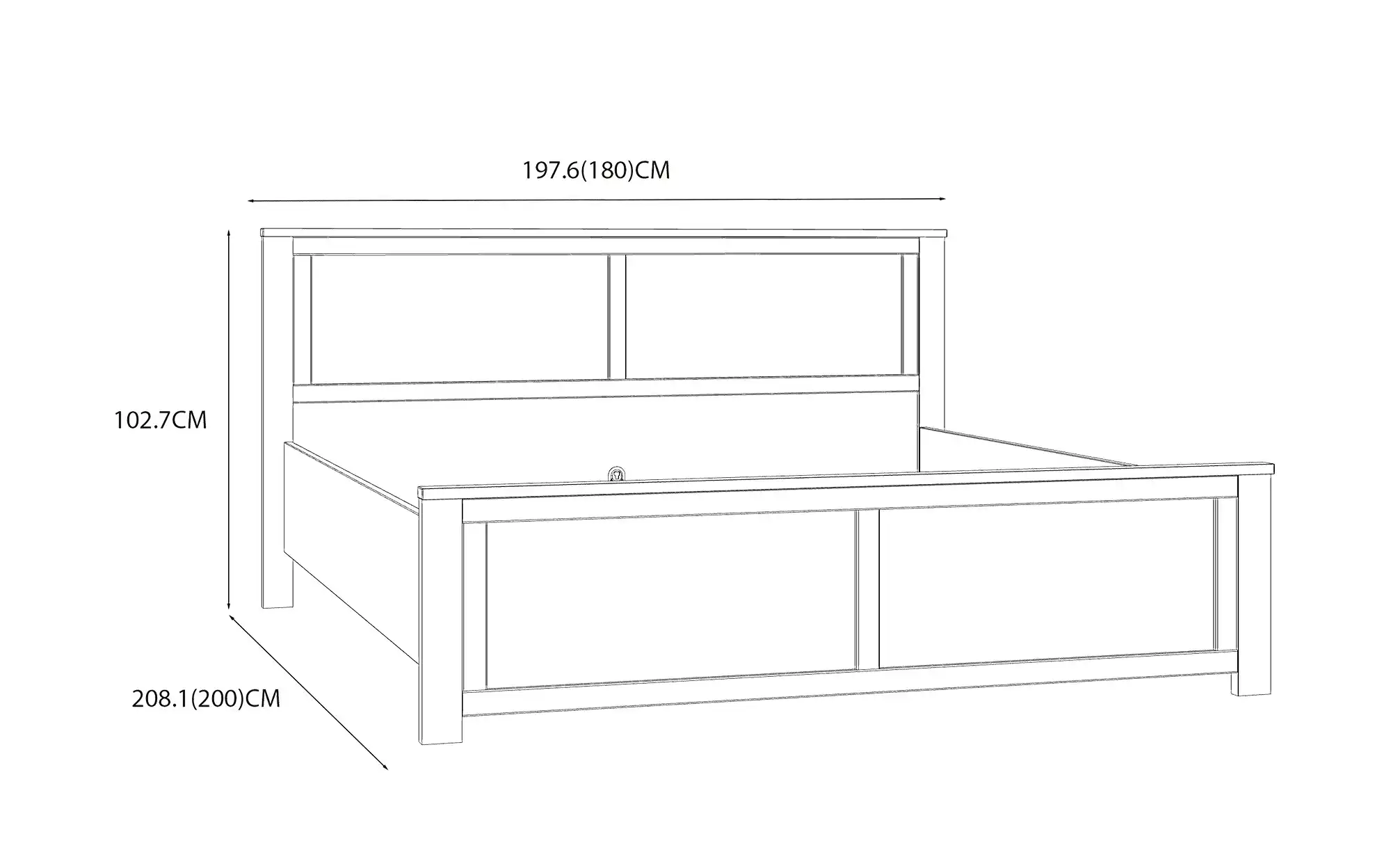 Doppelbett Toneo
