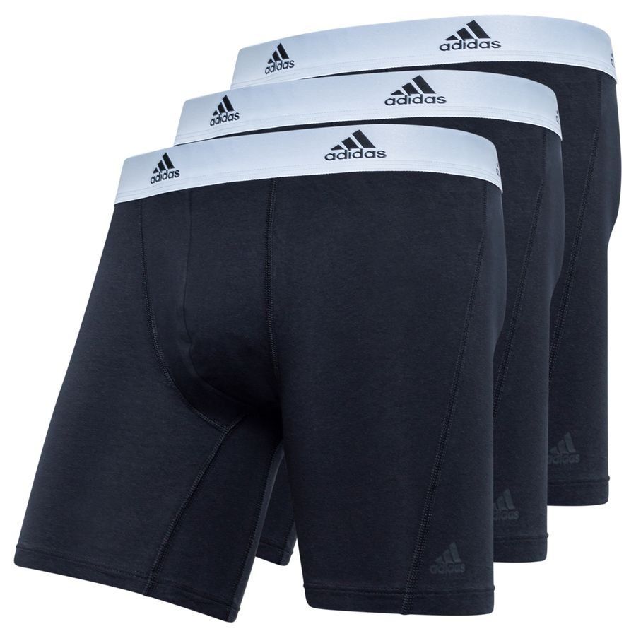 adidas Shorts Boxer Brief Pack de 3 - Noir/Blanc