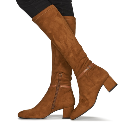 JB Martin - JALNA - TOILE SUEDE STRETCH CAMEL