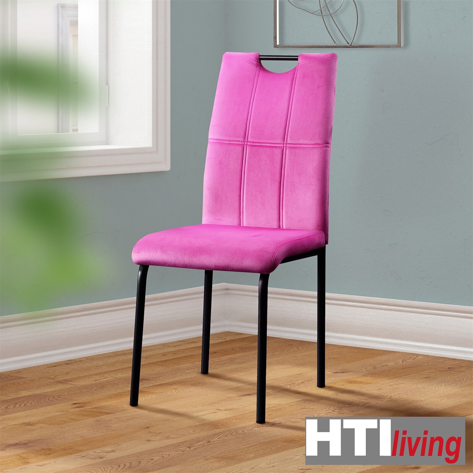 HTI-Living Stuhl Denton Velvet Pink