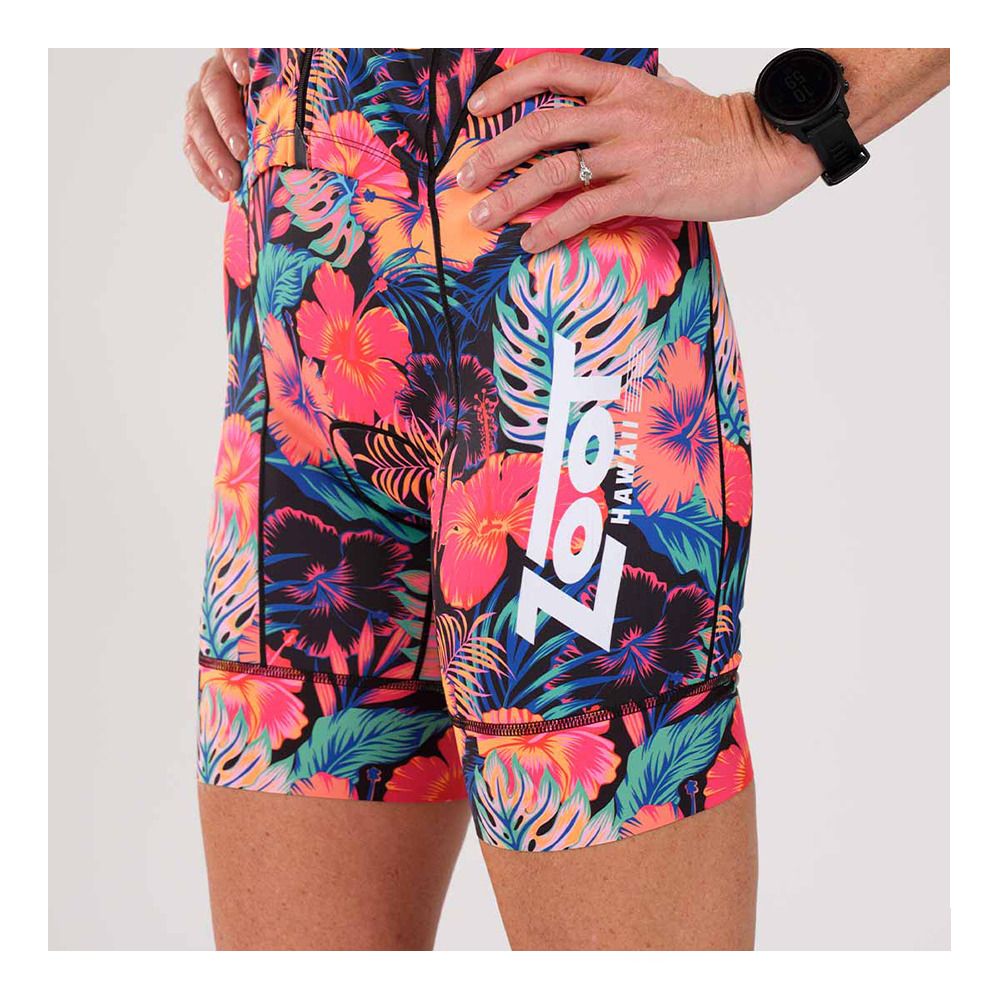 Zoot LTD TRI SLVS FZ - Combinaison trifonction shorty Femme 40 years