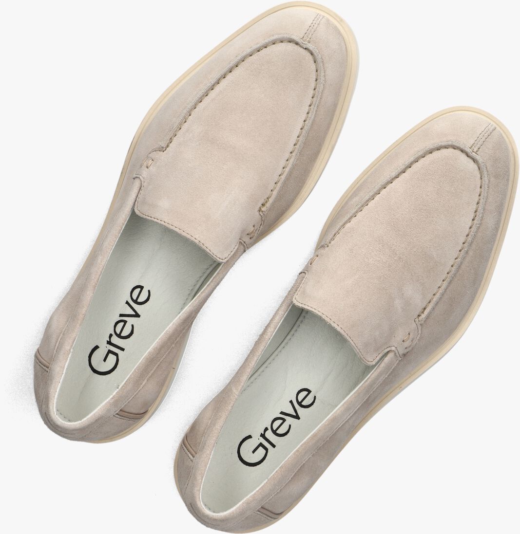 beige greve loafers vito