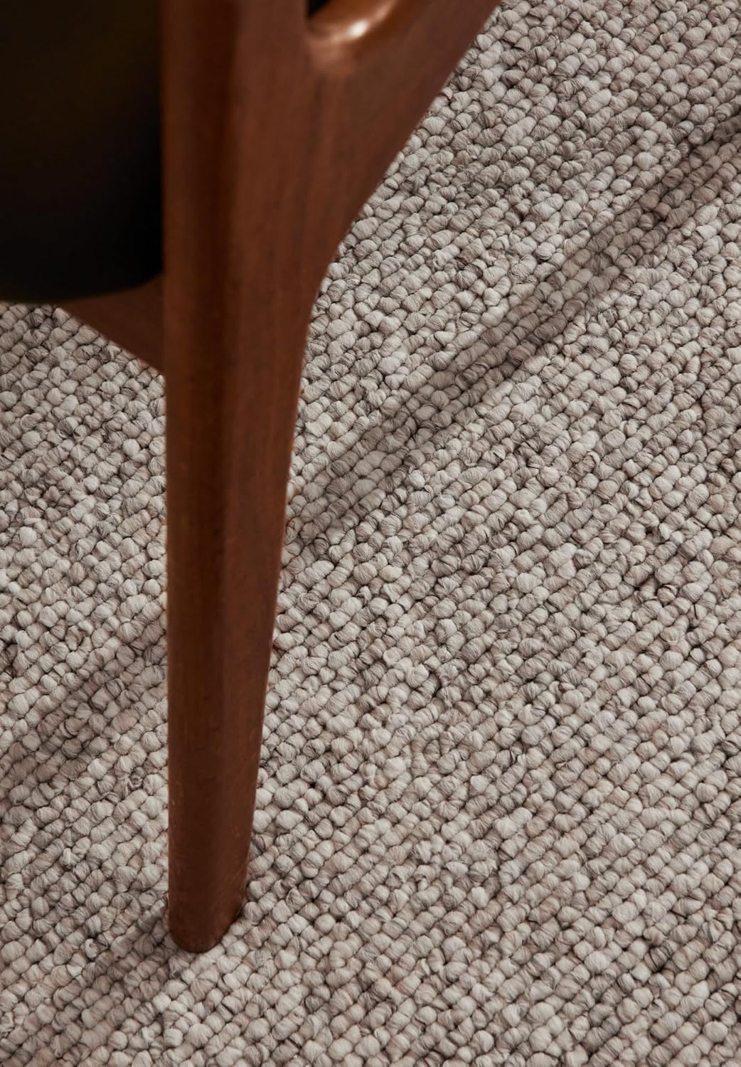 Elle Decoration Rocco - Flachgewebe Teppich, Maschinen Waschbar, Woll Optik, Langlebig & Nachhaltig, Modern, Skandi Look für Wohnzimmer, Esszimmer, Schlafzimmer, Flur - Creme Multifarben, 160x230cm