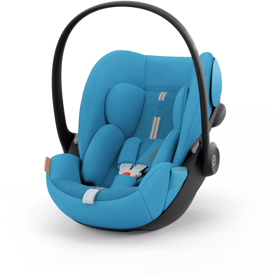 cybex GOLD Kindersitz Set Reboarder Sirona G inklusive Babyschale Cloud G inklusive Basisstation Base G Plus Beach Blue