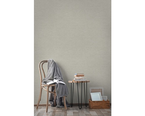 Vliesbehang 104640 Pure Nature Effen middengroen
