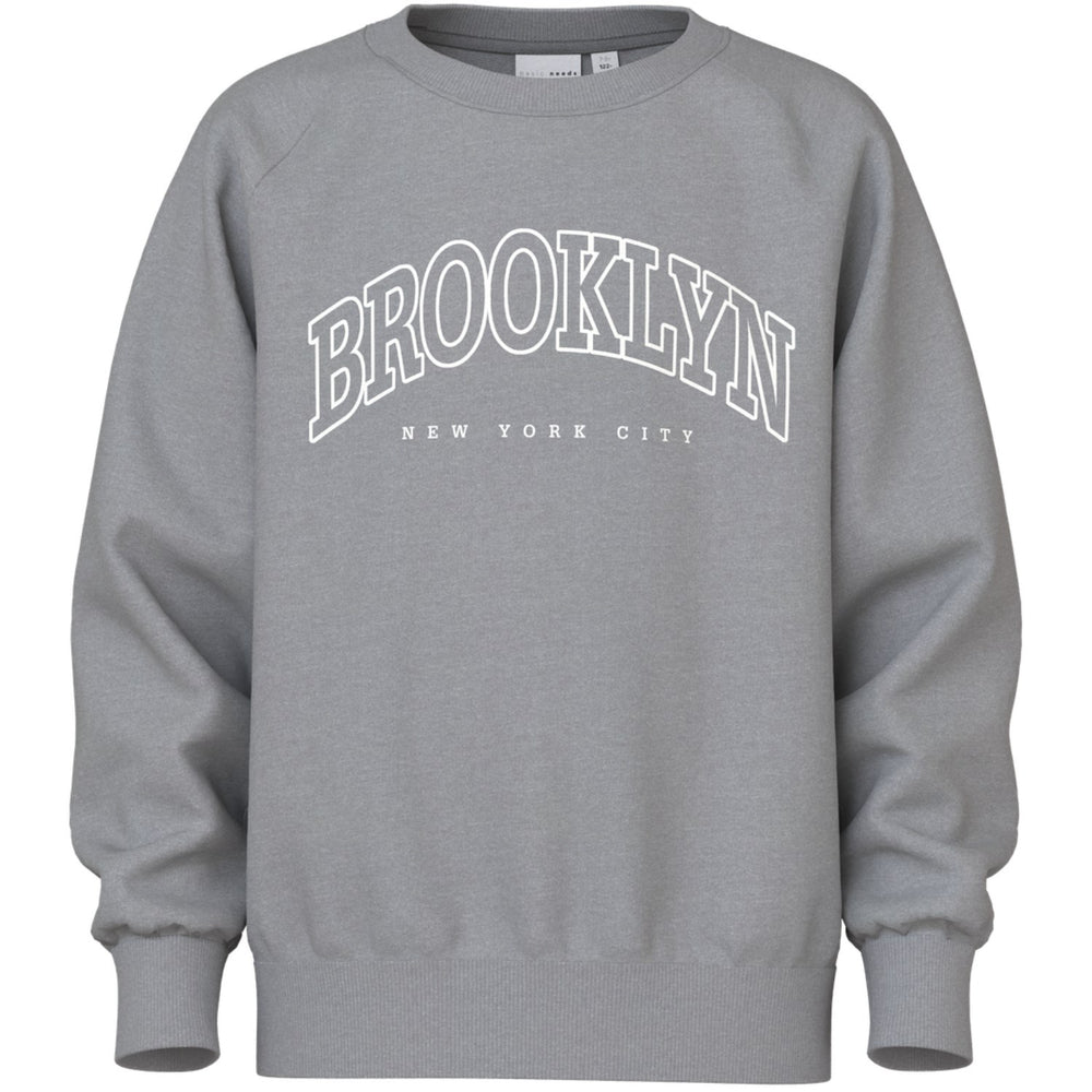 Køb Name It Ultimate Grey Brooklyn New Nkmvion Ls Nreg Sweat Unb