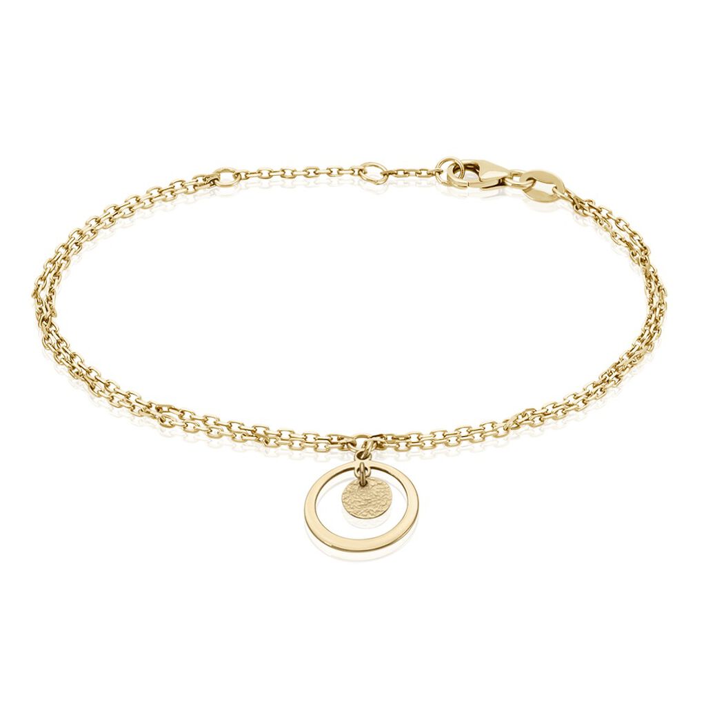 Bracelet Johnnie Plaqué Or Jaune