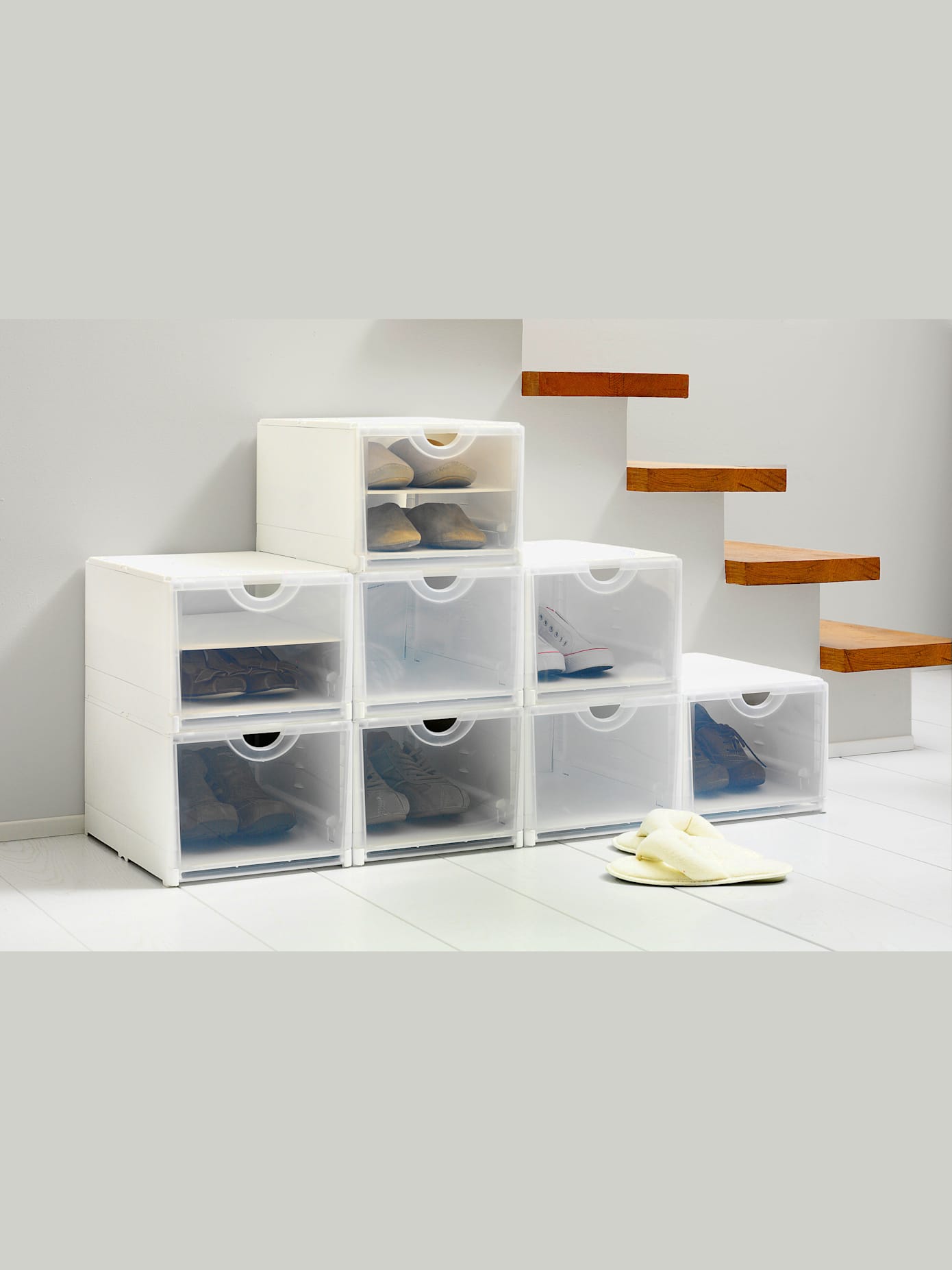 Boîte à chaussures rangement pratique et propre de vos chaussures