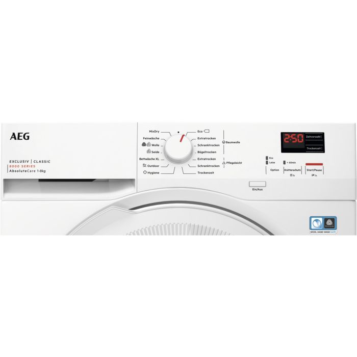 AEG Wärmepumpentrockner Serie 8000 AbsoluteCare® TR8C40689