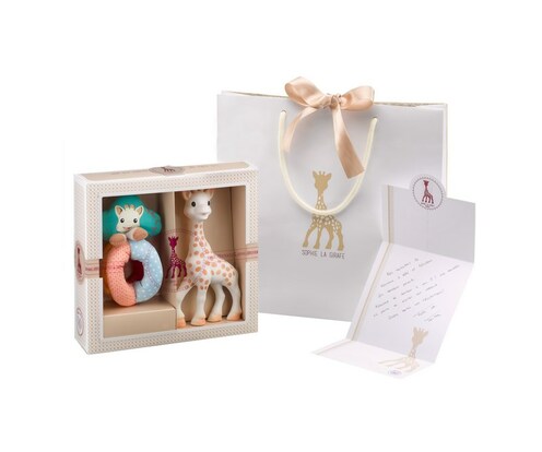 Coffret naissance Sophie la Girafe avec Hochet bille - VULLI