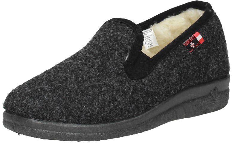 Cal Pantoffels Dicht donkergrijs