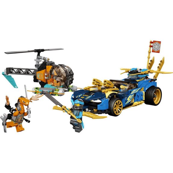 La voiture de course de Jay et Nya - Évolution LEGO NINJAGO 71776