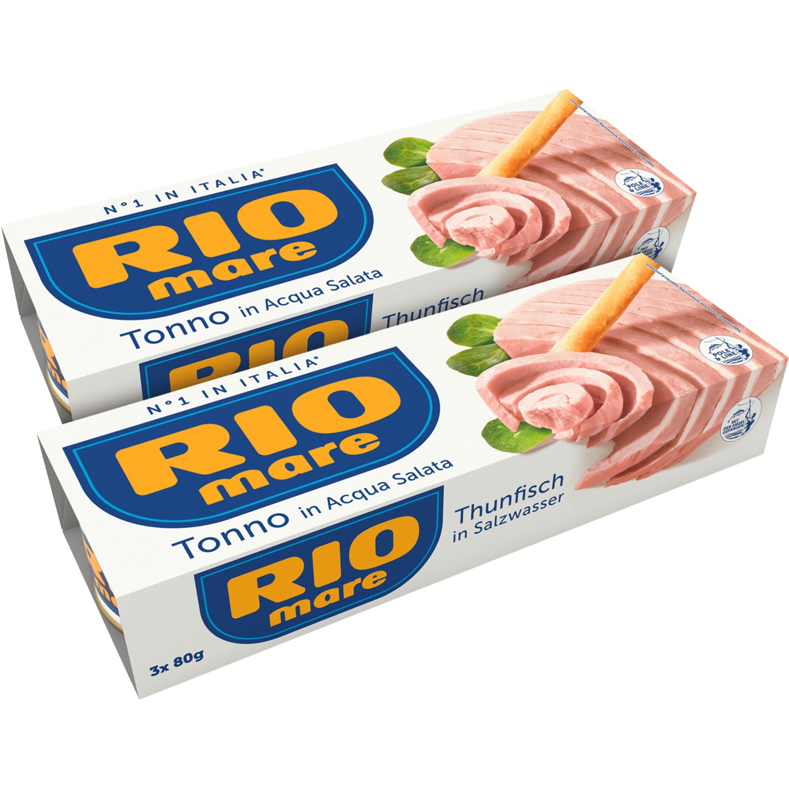 Rio Mare Thunfisch Naturale 2x 3 x 80 g