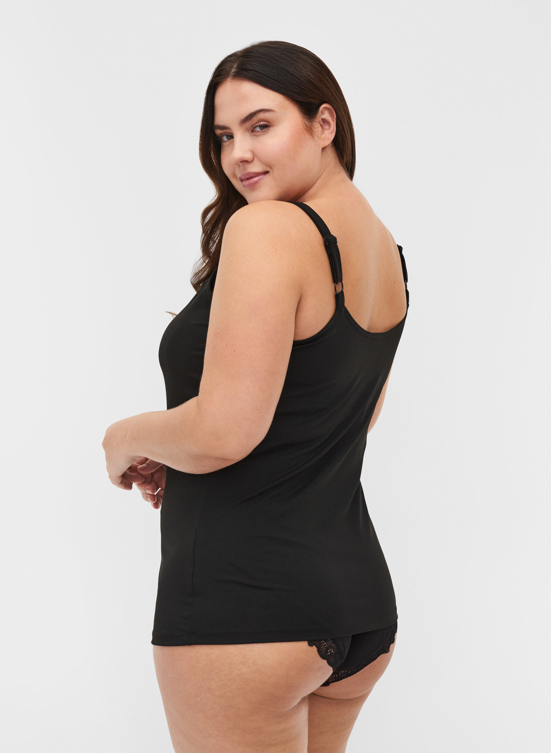 Light shapewear top med justerbare stropper