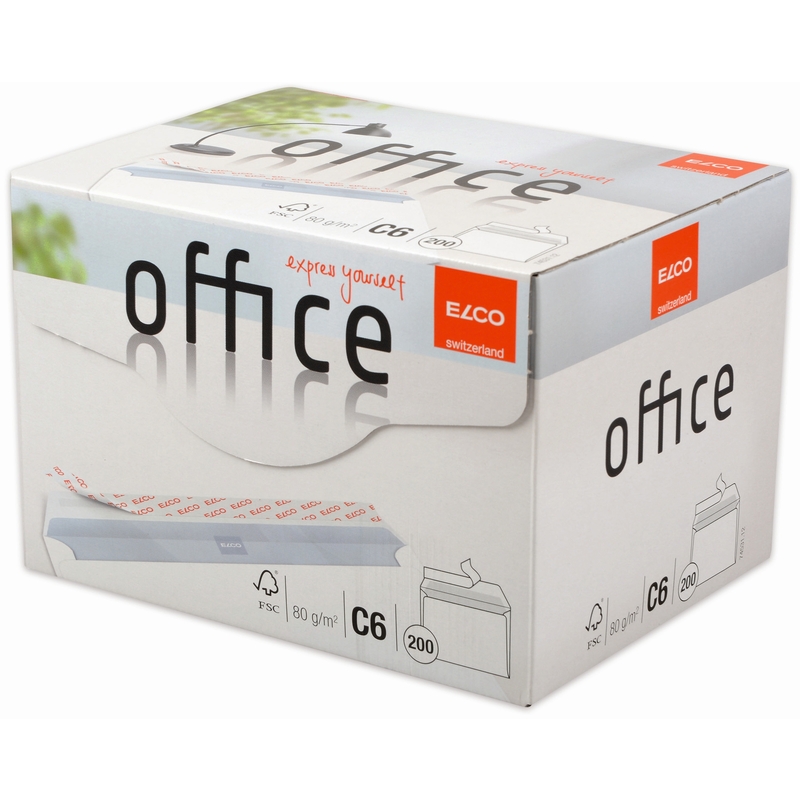 Elco Office Couvert, C6, 200 Stück