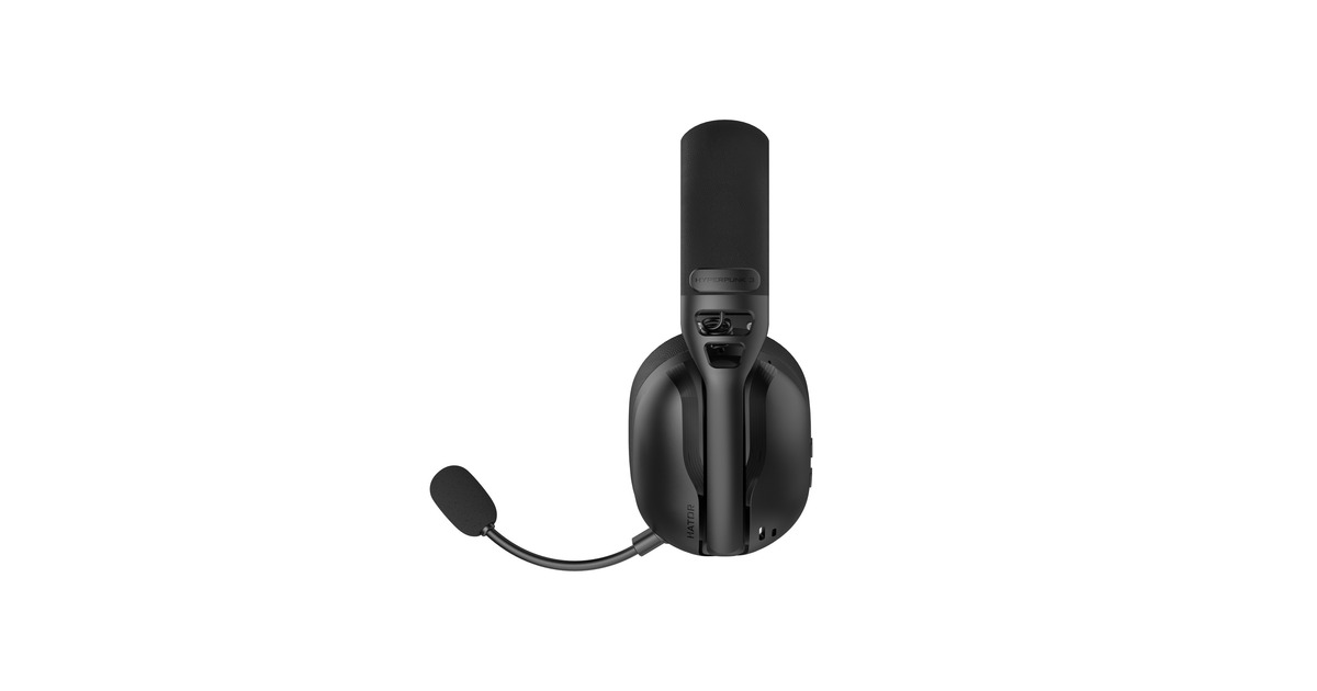 HatorHyperpunk 3 Wireless over-ear gaming headset  (Zwart, 2.4GHz / Bluetooth 5.4 / USB-C)