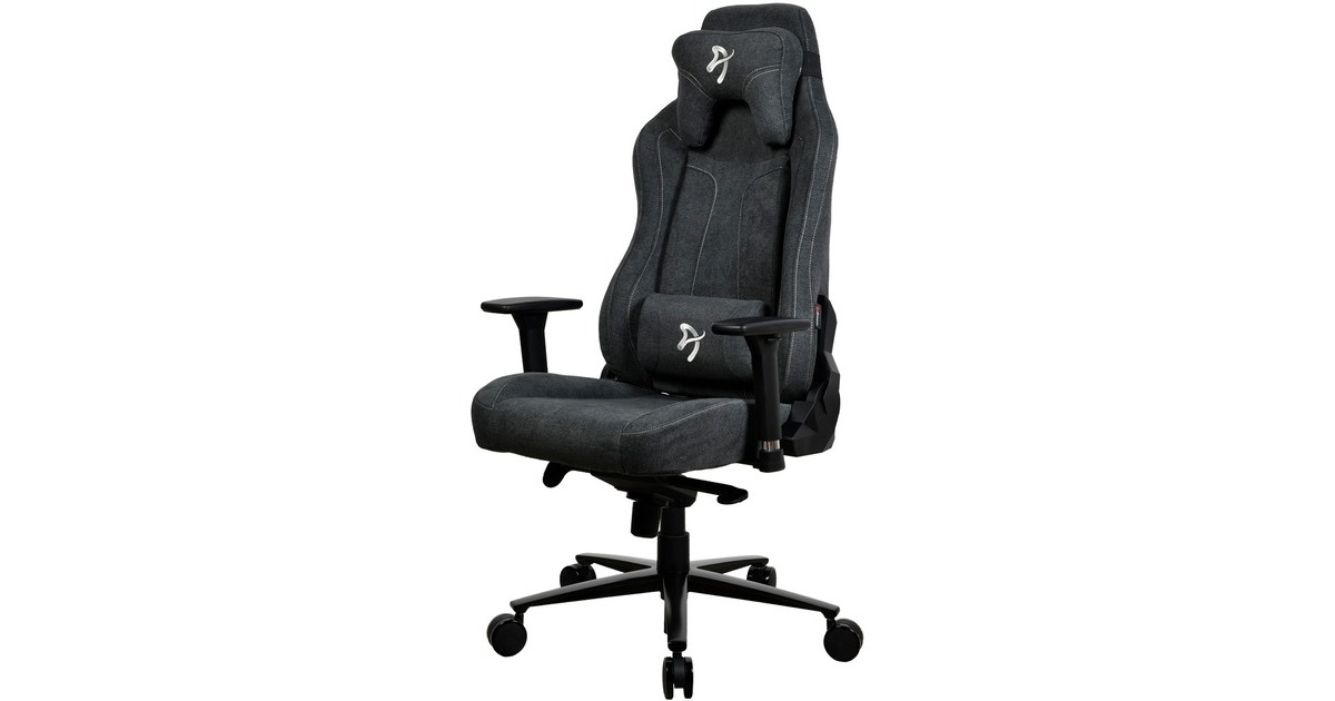 ArozziVernazza Soft Fabric - Dark Grey gamestoel  (Donkergrijs)