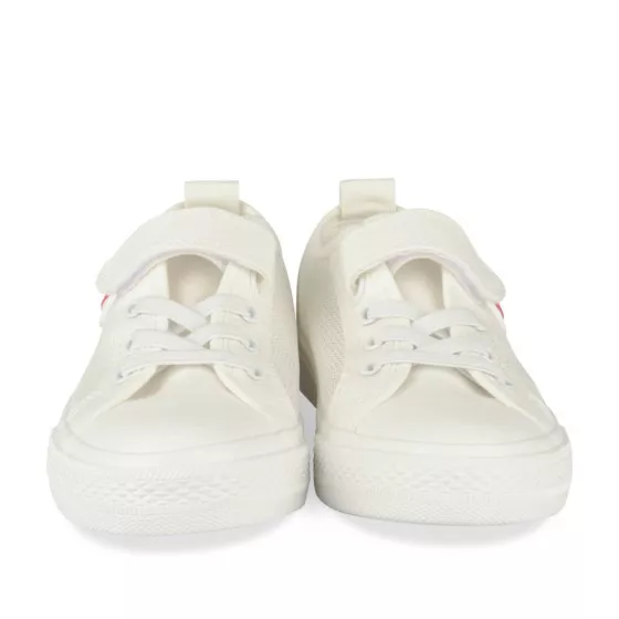 Baskets BLANC LOVELY SKULL