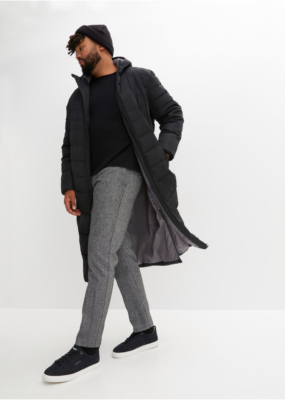 Manteau matelassé à capuche