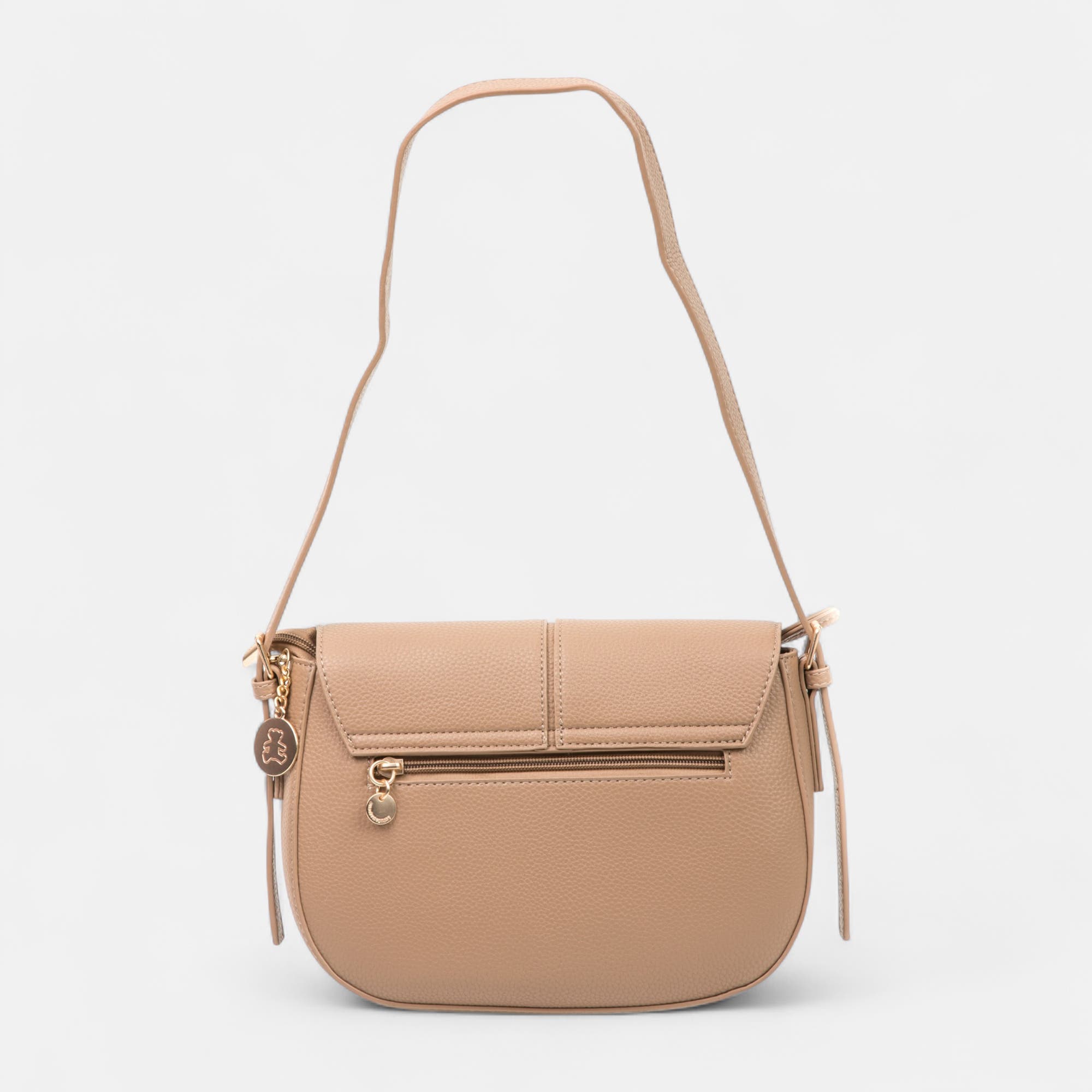Sac bandoulière beige