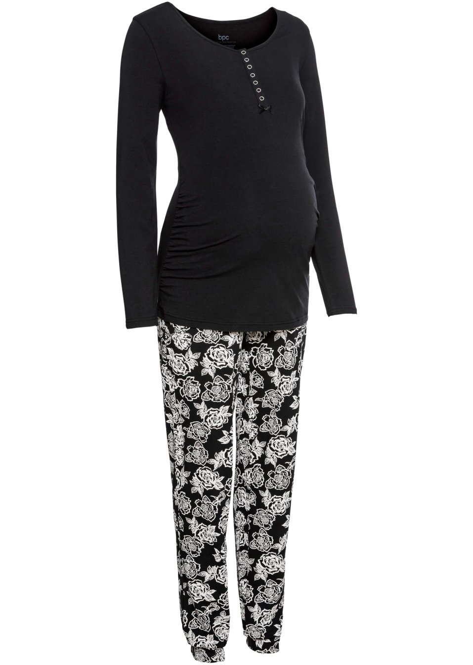 Pyjama de grossesse/d'allaitement en coton