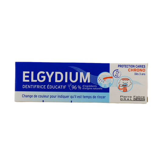 Elgydium Chrono - Dentifrice éducatif à partir de 3 ans