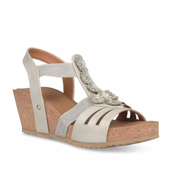 Sandales ARGENT LADY GLAM