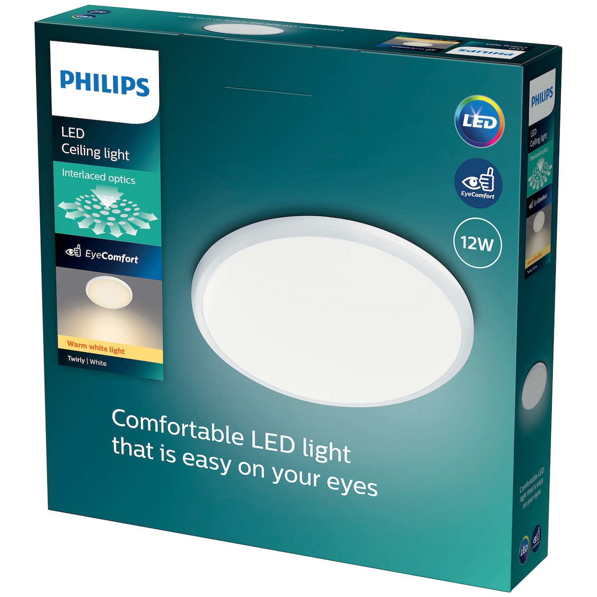 Philips Twirly Plafond 12W (hvit)