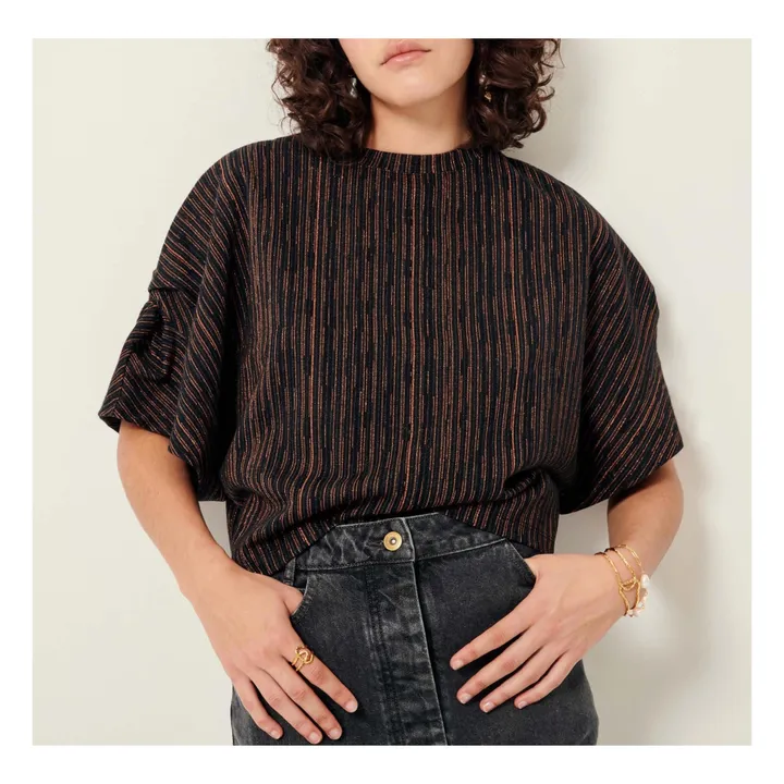 Sessùn T-shirt Nagel | Marron