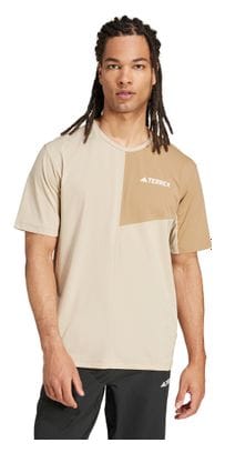 Maillot manches courtes adidas Terrex Multi Kaki Homme